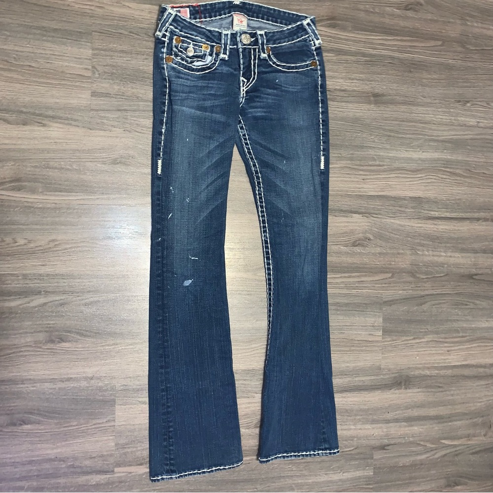 Womens size 27 True Religion Becky Super T jeans